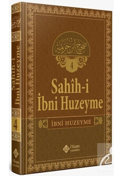 Sahihi İbni Huzeyme - Cilt 4 - İbn Huzeyme - İ'tisam Yayınları
