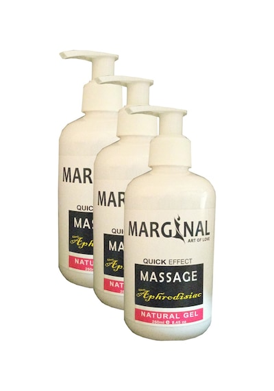 Marginal Massage Natural Gel 250 Ml Naturel Masaj Jeli 3lü