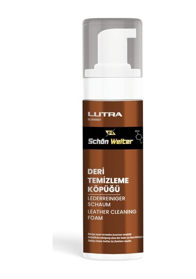 Araç Oto Deri Temizleme Köpüğü Apc 200ml Lutra