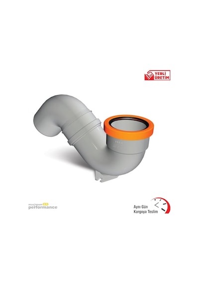 Fırat 110 Mm Pvc Es Sifon Wv Tuvalet Sifonu