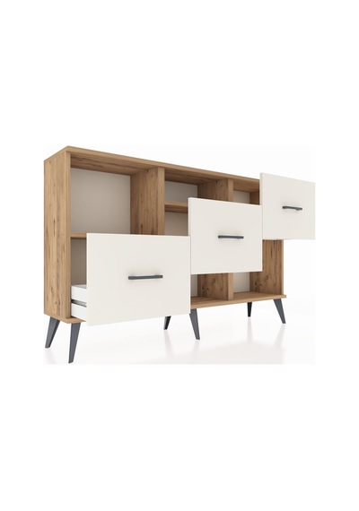 Arges Konsol 2 Raflı 3 Çekmeceli 132x30x83 Çam-çam/aytaşı Çam/aytaşı Arges Konsol 2 Raflı 3 Çekmeceli 132x30x83 Çam-çam/aytaşı Çam/aytaşı