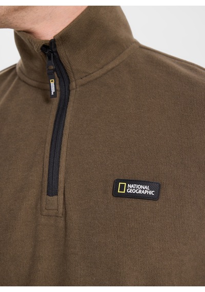 National Geographic Haki Erkek Sweatshirt N6wm-swt4102