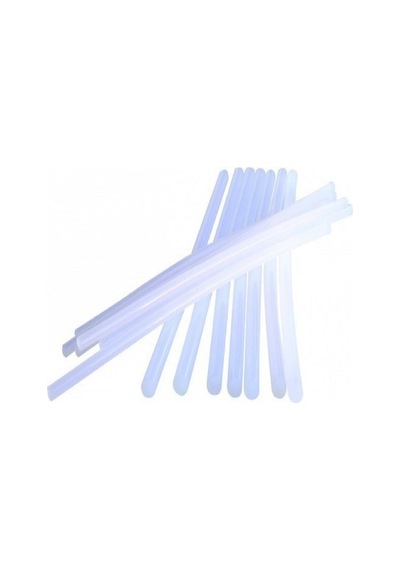 12mm X 30cm Kalın Mum Silikon 10 Adet Kalın Silikon Tabancasına Uyumlu