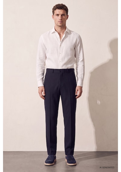 Twn Relaxed Fit Pilesiz Lacivert Çizgili Jogger Pantolon 7ec03ım07347m Çok Renkli