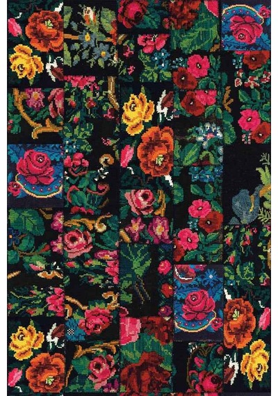 Çok Renkli Patchwork Dokuma Leke Tutmaz Masa Örtüsü Mso290n11