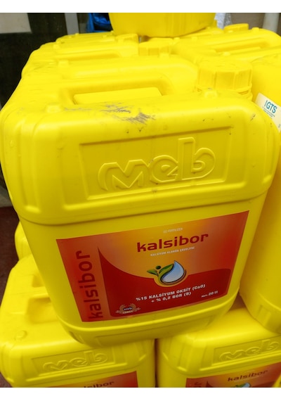 Mebor Kalsibor 20 Lt, Kalsiyum Oksit Ve Bor Karışımlı Sıvı Gübre 20 LT