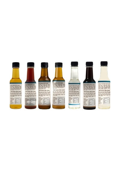 Şekersiz Sugar Free 7 Li Ekonomik Kahve Şurubu Seti 250 Ml X 7 Adet Diğer