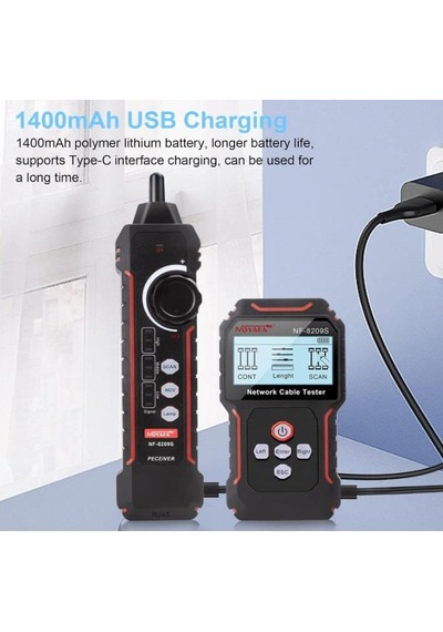 Noyafa Nf 8209s Ağ Kablosu Test Cihazı Kablo Bulucu