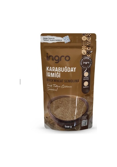 İngro Glutensiz Karabuğday İrmiği 700 Gr