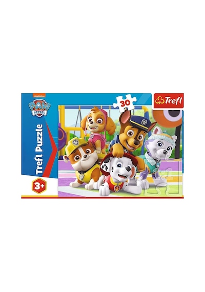 18286 Always On Time 30 Parçalı Yapboz Paw Patrol 5 Yaşından Büyük Çocuklar İçin Yüksek Kaliteli Baskılı, Çok Renkli, Zamanında