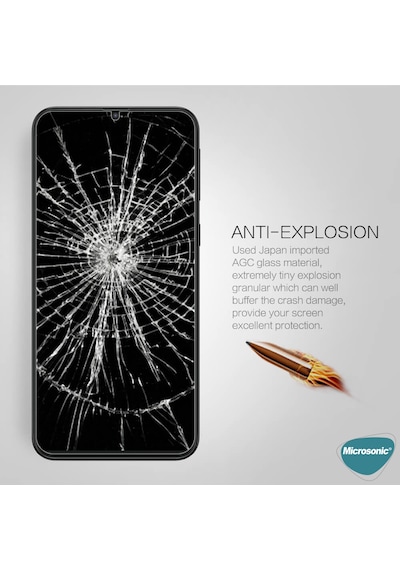 Microsonic Xiaomi Redmi 14c Tempered Glass Cam Ekran Koruyucu