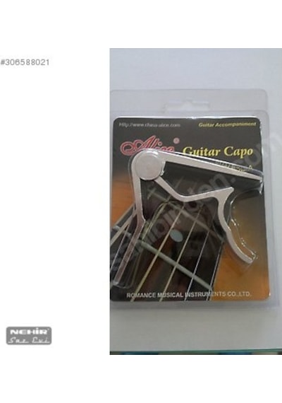 Alice A007D/Wh-C Gitar-Ukulele-Bağlama Beyaz Kapo
