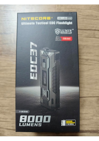 Nıtecore Edc37 Edc Fener 8000 Lümen Siyah