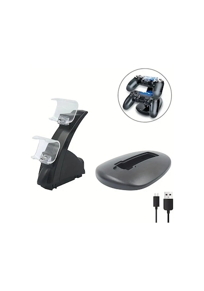 Hepu Tp4-0408b Ps4 Dualshock Kablosuz Oyun Kolu Şarj Standı