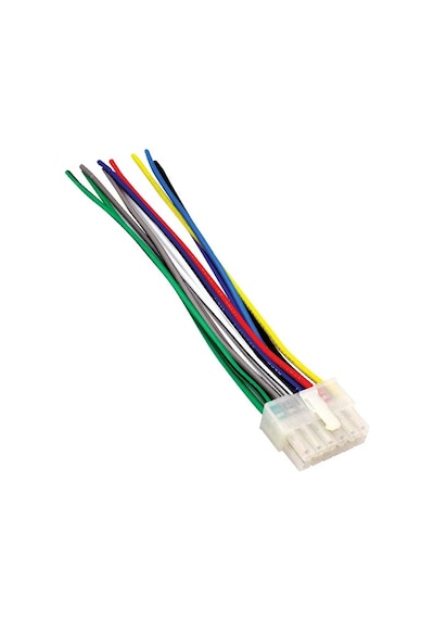 Powermaster Pm-30044 12 Pin 10cm Kablolu Kenwood Piranha Oto Teyp Soket 27x20x13mm