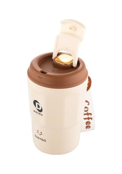 Easygo Bardak Termos Beyaz 380 Ml Açık Beyaz