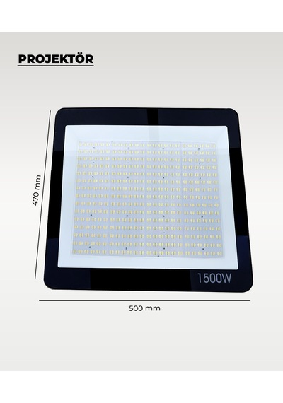 1500w Led Projektör 6500k Beyaz Işık 1 Adet