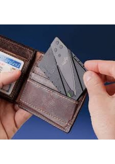 Cardsharp Kredi Kartı Şeklinde  Bıçak Çok Renkli