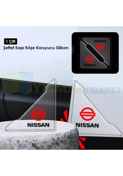 Nissan Logo Kapı Kenar Köşe Koruyucu Çarpma Çizilme Önleyici