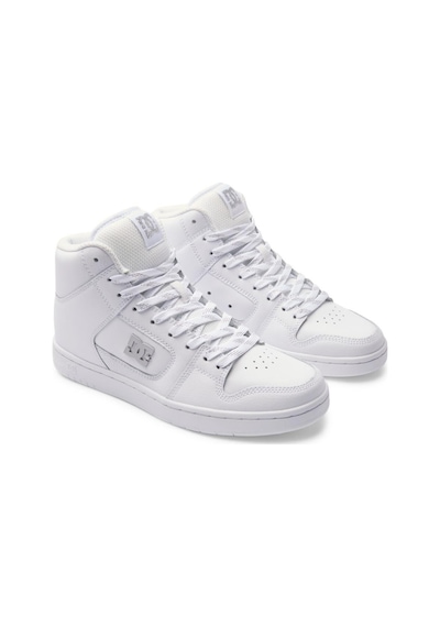 Dc Shoes Adjs100164 Manteca 4 Hi White/silver Kadın Sneaker 001