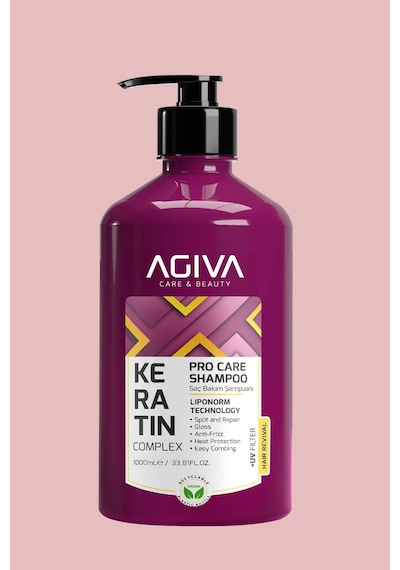 Keratin Complex Pro Care Onarıcı Ve Isı Koruyucu Saç Bakım Şampuanı-1000ml