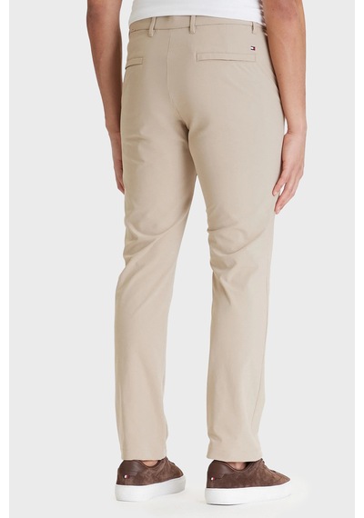 Tommy Hilfiger Regular Fit Normal Bel Düz Paça Pantolon Erkek Pantolon Mw0mw43408 Rbt Kum