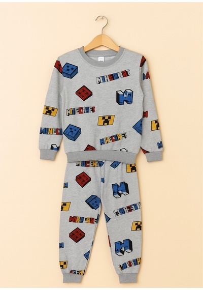 Free Beka Karakter Desenli Erkek Çocuk Uzun Kollu Pamuklu Alt Üst Pijama Takımı Çok Renkli Free Beka Karakter Desenli Erkek Çocuk Uzun Kollu Pamuklu Alt Üst Pijama Takımı Çok Renkli