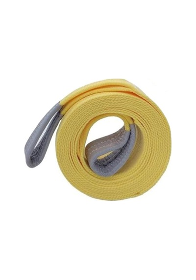 Tr Sapan Polyester Spanzet 3 Ton 4 Metre Sarı Sağlam Yük Kaldırma Taşıma İndirme Halat