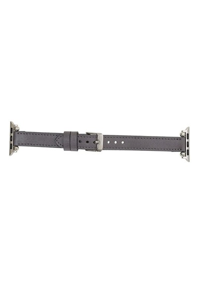 Bouletta Apple Watch Uyumlu Deri Kordon 38-40-41Mm Ferro Rst9 Gri