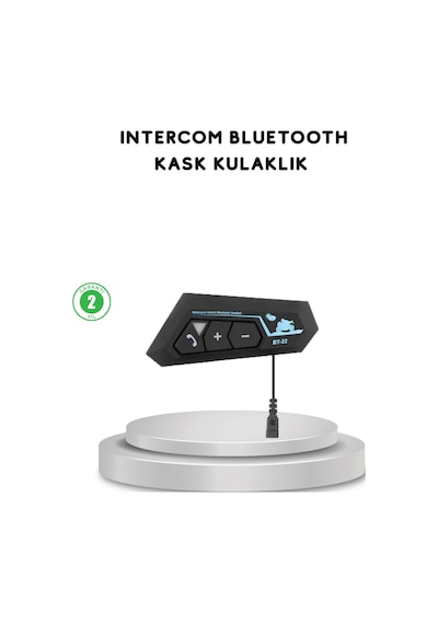 Bt22 Kask Bluetooth Kulaklık 5.0 Gürültü Engelleyici Ve Eller Serbest Kullanım