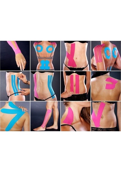 Sarı Renk Premium Band Kinesio Band Sporcu Bandı 5cmx5m