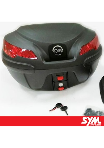 Sym 50 Lt Orjinal Çanta Tüm Sym Modellerine Uyumlu Siyah Universal Çanta