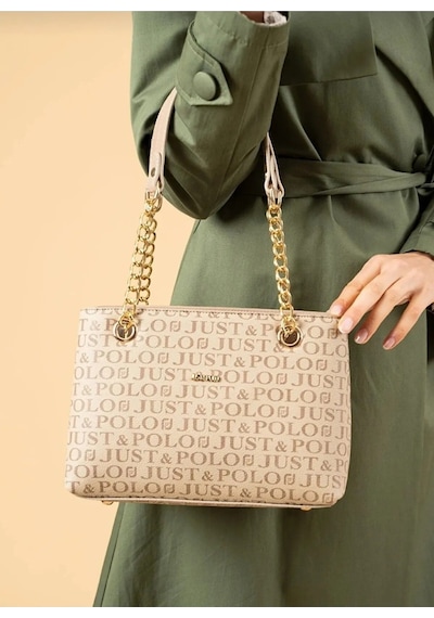 Just Polo Kadın El Ve Omuz Çantası 2181mh Vizon 80257687