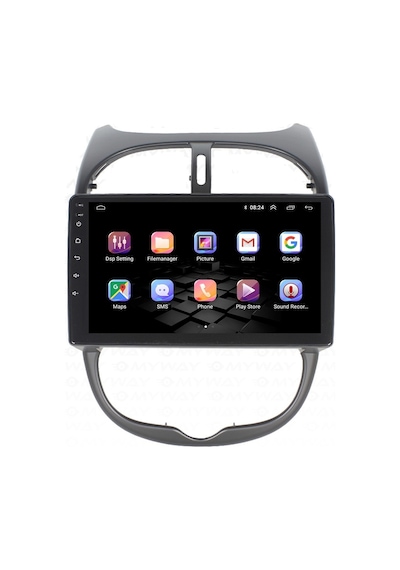 Celali Tuning Peugeot 206 2002-2010 Android 12 Carplay Navigasyon Multimedya - 8gb Ram 128gb Hdd