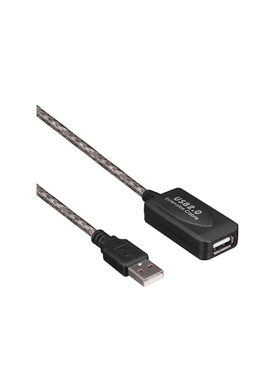 Powermaster Şeffaf Usb 10 Metre Uzatma Kablosu 10 M
