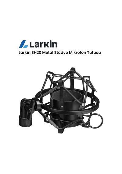 Larkin Sh20 Metal Condenser Stüdyo Mikrofon Tutucu Shock Mount