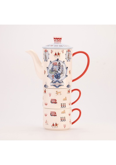 Mavi Stoneware Çay Fincan Seti 400 Ml