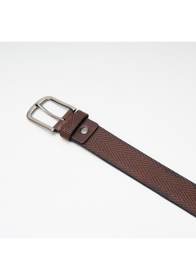Kahve Erkek Gr-040-138 Grande Klasik Kemer Genişlik 4 Cm