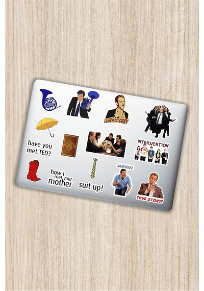 How I Met Your Mother Laptop Notebook Tablet Telefon Sticker Set 007 1