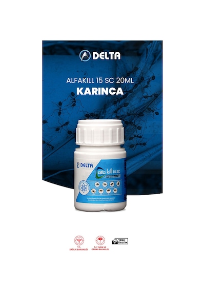 Alfakill 15 Sc 20 Ml Konsantre Haşere - Pire, Kene, Akrep, Hamam, Sivrisinek, Karasinek