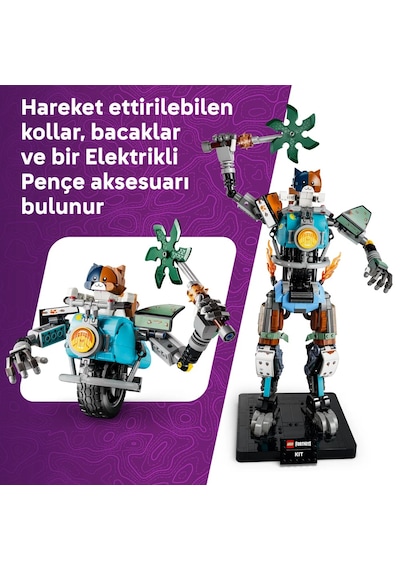 LEGO® Fortnite® PİSİKOPAT 77081 - 12 Yaş ve Üzeri Çocuklar ve Video Oyuncuları için Figür İçeren Oyuncak Yapım Seti (1230 Parça)