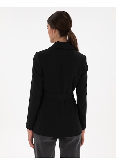Pierre Cardin Kadın Siyah Ceket 50290388-vr046 Siyah