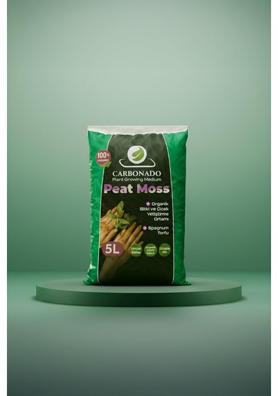 Peat Moss 5l Hava Alan Torf Toprak, Saksı Ve Fide Için%100 Organik Büyüme Ortamı Diğer