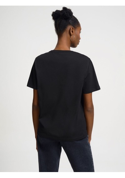 LOFT Regular Fit Kadın Tshirt K.kol Lf2034083 Q1.v1 Siyah