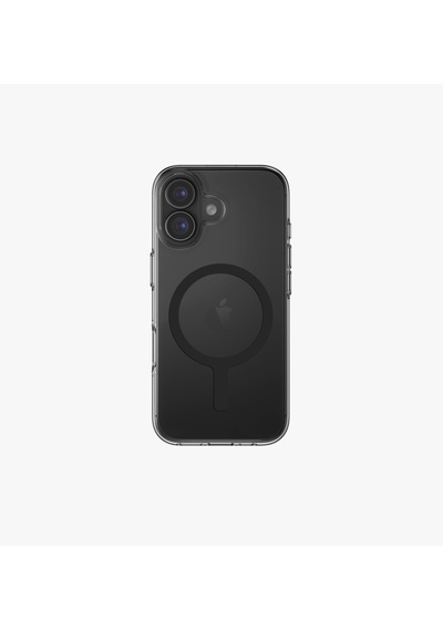 Apple Uyumlu iPhone 17 Kılıf Clario Geri Dönüşüm Doğaya Duyarlı Materyal Kapak Çift Katman Magsafe Özellikli Siyah