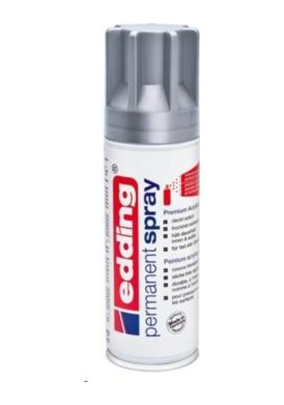 Edding Akrilik Sprey Boya 200Ml Silver Mat E-5200