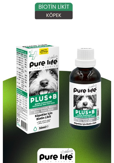 Purelıfe Plus Köpek Biotin Likit 50ml