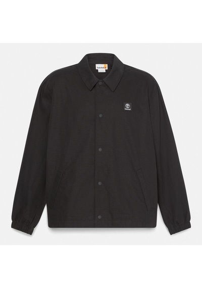 Timberland Woven Badge Ripstop Coach Jacket Black Tb0a6fa90011-4941 Siyah