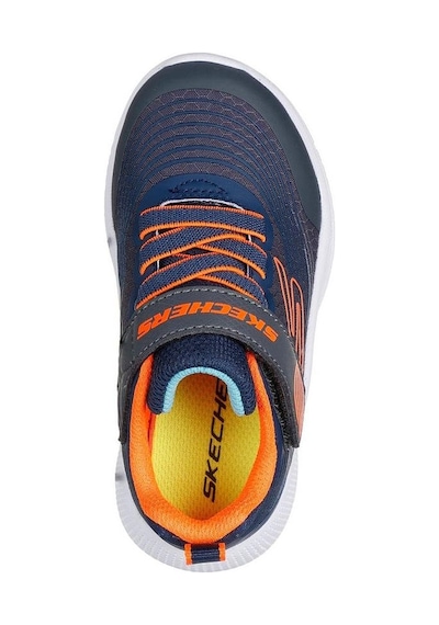 Skechers Microspec Advance Çocuk Spor Ayakkabı - 403926n-9744 Lacivert - Turuncu