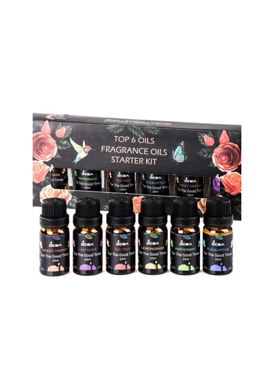 Mukko Home Aroma Therapy 6'li Set Doğal Buhurdanlik Yaği & Nemlendirici Yaği & Difüzör Standart